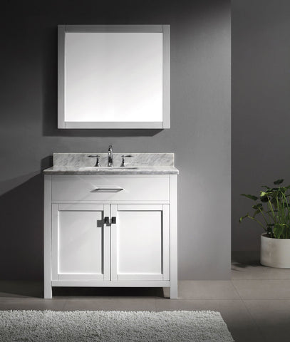 Image of Caroline 36" Single Bathroom Vanity MS-2036-WMRO-ES