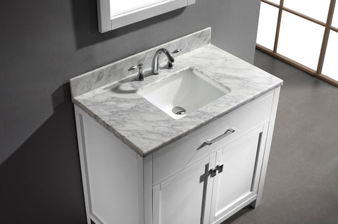 Image of Caroline 36" Single Bathroom Vanity MS-2036-WMRO-ES