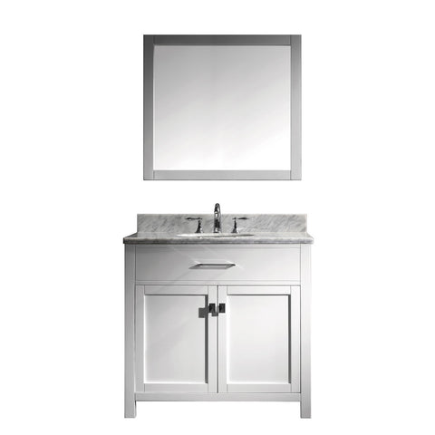 Image of Caroline 36" Single Bathroom Vanity MS-2036-WMRO-WH