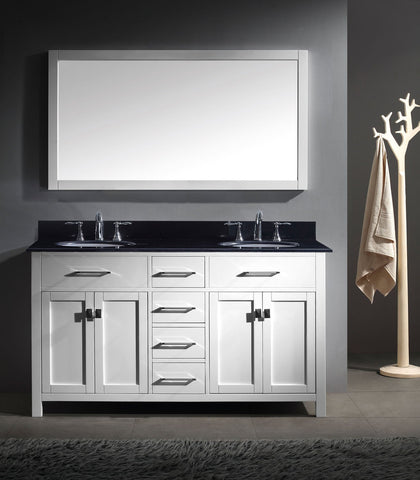 Image of Caroline 60" Double Bathroom Vanity MD-2060-BGRO-ES