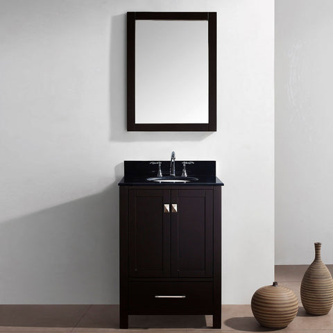 Image of Caroline Avenue 24" Single Bathroom Vanity GS-50024-BGRO-ES