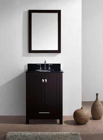 Image of Caroline Avenue 24" Single Bathroom Vanity GS-50024-BGRO-ES