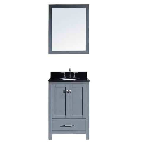 Image of Caroline Avenue 24" Single Bathroom Vanity GS-50024-BGRO-GR