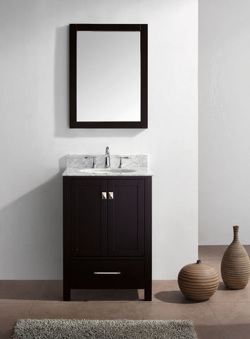 Image of Caroline Avenue 24" Single Bathroom Vanity GS-50024-WMRO-ES
