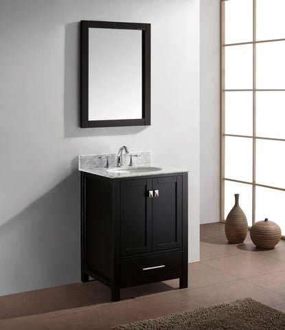 Image of Caroline Avenue 24" Single Bathroom Vanity GS-50024-WMRO-ES