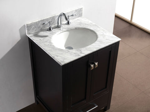 Image of Caroline Avenue 24" Single Bathroom Vanity GS-50024-WMRO-ES