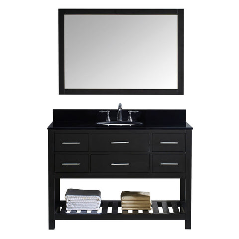 Image of Caroline Estate 48" Bathroom Vanity MS-2248-BGRO-ES