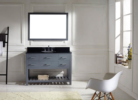 Image of Caroline Estate 48" Bathroom Vanity MS-2248-BGRO-ES