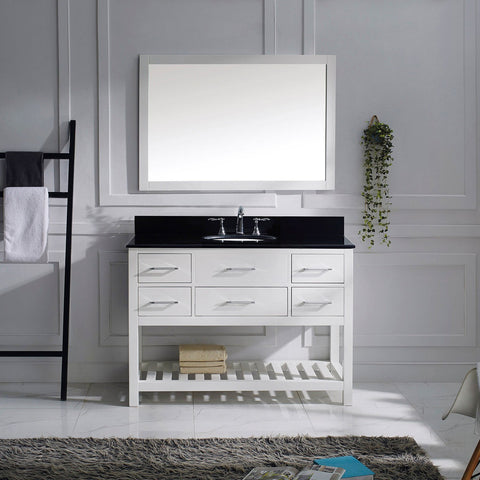 Image of Caroline Estate 48" Bathroom Vanity MS-2248-BGRO-ES