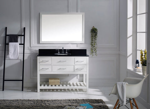Image of Caroline Estate 48" Bathroom Vanity MS-2248-BGRO-ES