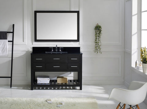 Image of Caroline Estate 48" Bathroom Vanity MS-2248-BGRO-ES