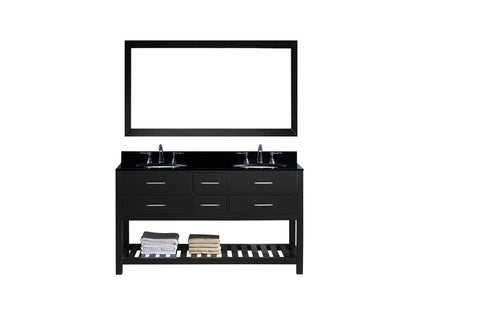 Image of Caroline Estate 60" Double Bathroom Vanity MD-2260-BGRO-ES-010