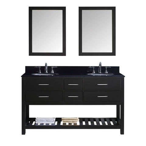 Image of Caroline Estate 60" Double Bathroom Vanity MD-2260-BGRO-ES