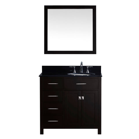 Image of Caroline Parkway 36" Single Vanity MS-2136L-BGRO-ES