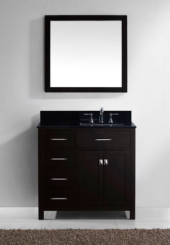 Image of Caroline Parkway 36" Single Vanity MS-2136L-BGRO-ES