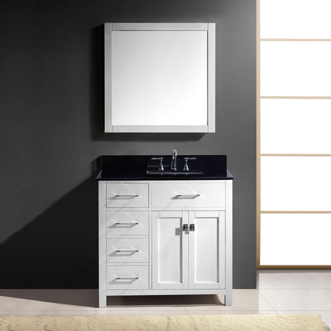 Image of Caroline Parkway 36" Single Vanity MS-2136L-BGRO-ES