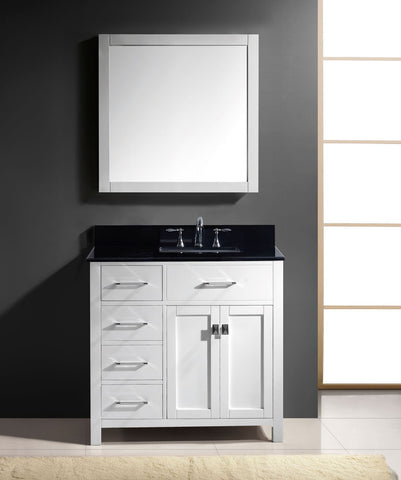 Image of Caroline Parkway 36" Single Vanity MS-2136L-BGRO-ES