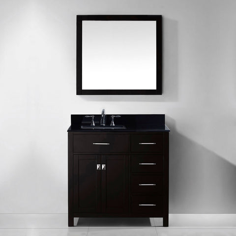 Image of Caroline Parkway 36" Single Vanity MS-2136R-BGRO-ES