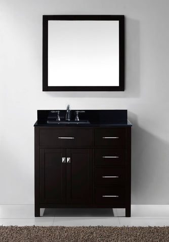 Image of Caroline Parkway 36" Single Vanity MS-2136R-BGRO-ES
