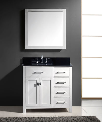 Image of Caroline Parkway 36" Single Vanity MS-2136R-BGRO-ES