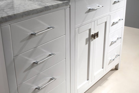 Image of Caroline Parkway 57" Single Vanity MS-2157R-WMRO-ES