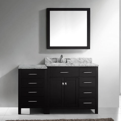 Image of Caroline Parkway 57" Single Vanity MS-2157R-WMRO-ES