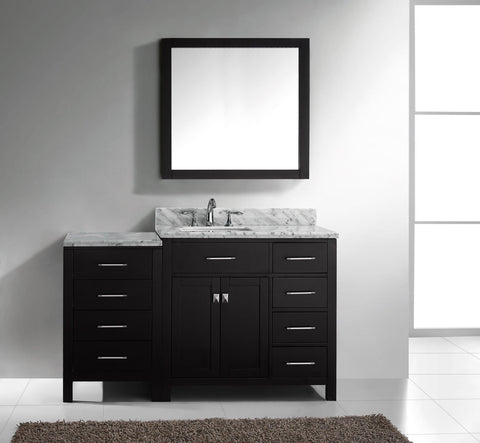 Image of Caroline Parkway 57" Single Vanity MS-2157R-WMRO-ES