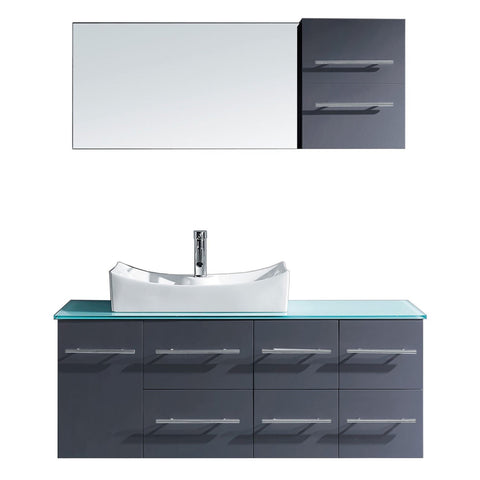 Image of Ceanna 55" Single Bathroom Vanity MS-430-G-ES