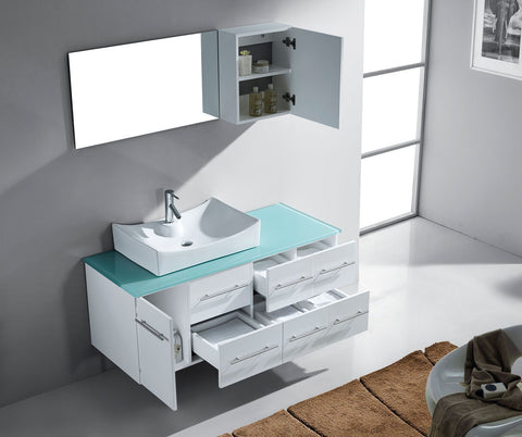 Image of Ceanna 55" Single Bathroom Vanity MS-430-G-ES