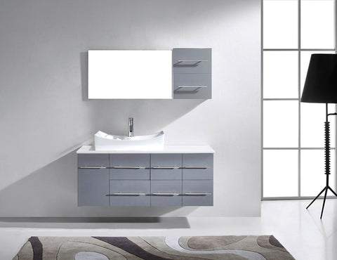 Image of Ceanna 55" Single Bathroom Vanity MS-430-G-ES
