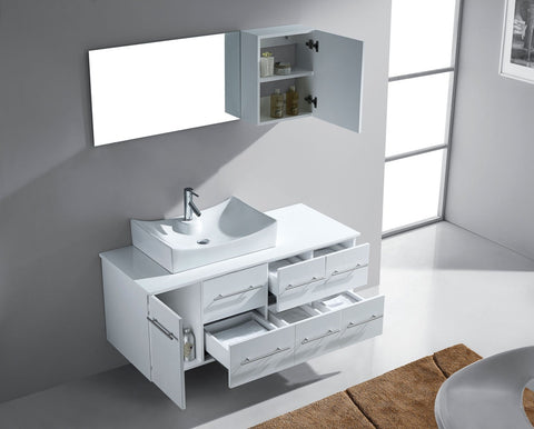 Image of Ceanna 55" Single Bathroom Vanity MS-430-G-ES