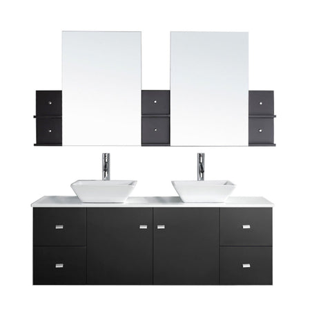 Image of Clarissa 61" Double Bathroom Vanity MD-435-G-ES