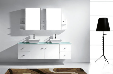 Image of Clarissa 72" Double Bathroom Vanity MD-409-G-ES