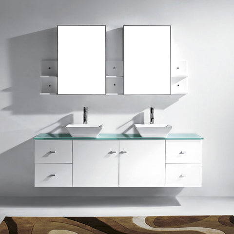 Image of Clarissa 72" Double Bathroom Vanity MD-409-G-ES