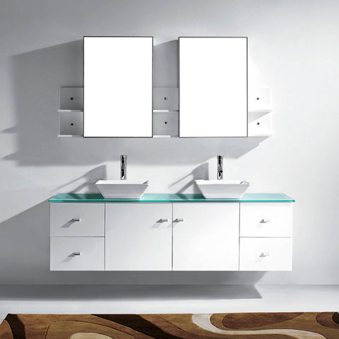 Image of Clarissa 72" Double Bathroom Vanity MD-409-G-ES