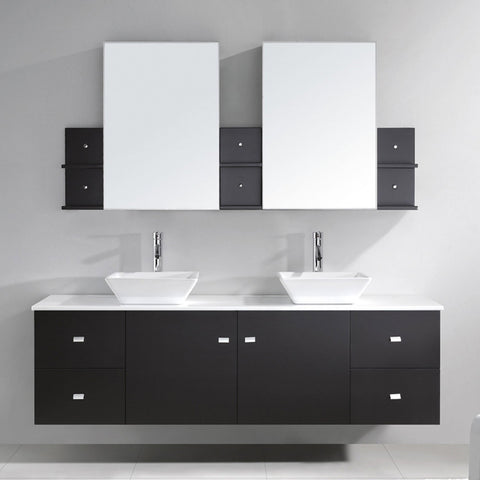Image of Clarissa 72" Double Bathroom Vanity MD-409-G-ES