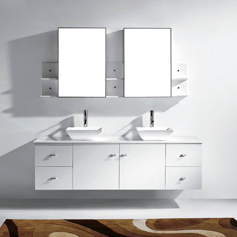 Image of Clarissa 72" Double Bathroom Vanity MD-409-G-ES