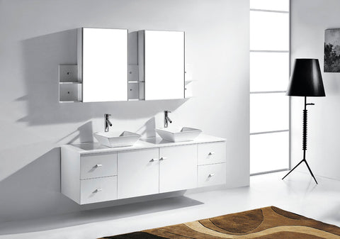 Image of Clarissa 72" Double Bathroom Vanity MD-409-G-ES