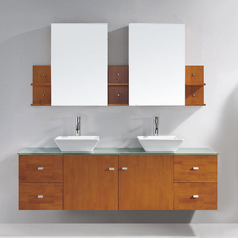 Image of Clarissa 72" Double Bathroom Vanity MD-415-G-HO