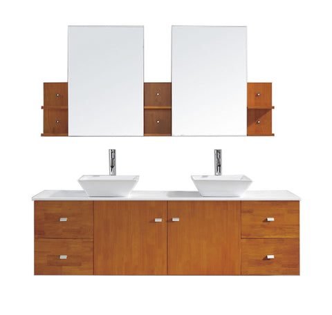 Image of Clarissa 72" Double Bathroom Vanity MD-415-G-HO