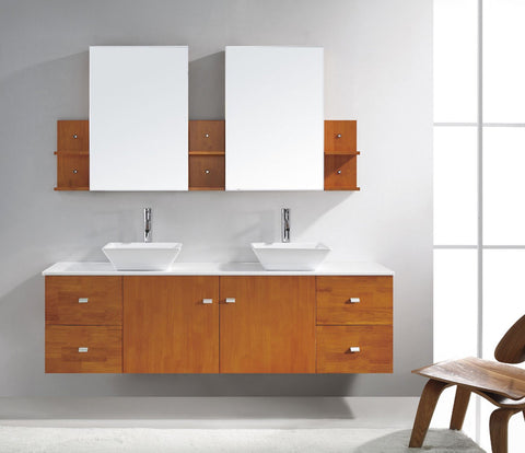 Image of Clarissa 72" Double Bathroom Vanity MD-415-G-HO