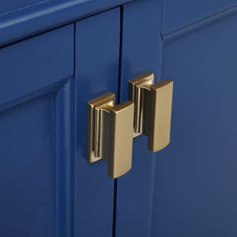 Image of Design Element Milano 54" Blue Single Rectangular Sink Vanity ML-54-BLU