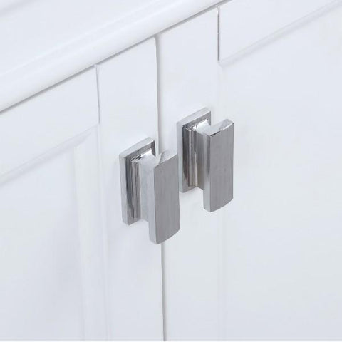 Image of Design Element Milano 54" WhiteSingle Rectangular Sink Vanity ML-54-WT ML-54-WT