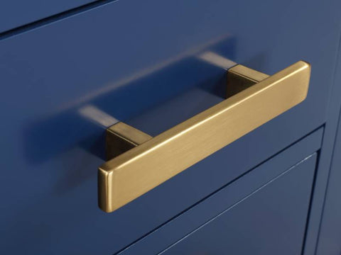 Image of Design Element Valentino 54" Blue Single Rectangular Sink Vanity V01-54-BLU V01-54-BLU