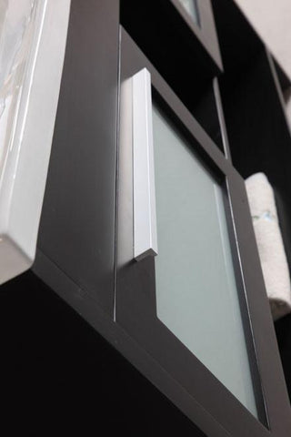 Image of Double Sink Vanity with Two Mirrors(One box with Two Mirror)- NO FAUCET WT9118-R