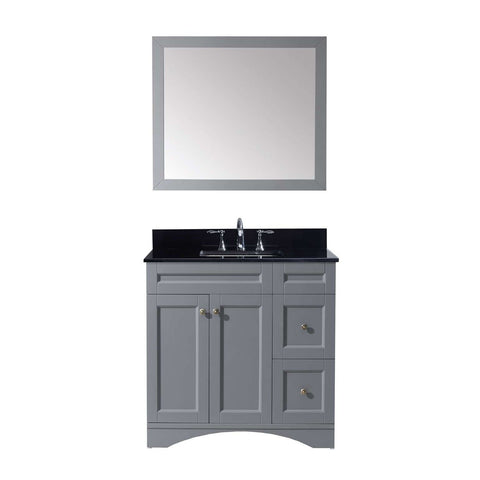 Image of Elise 36" Single Bathroom Vanity ES-32036-BGSQ-GR