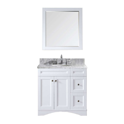 Image of Elise 36" Single Bathroom Vanity ES-32036-WMRO-WH