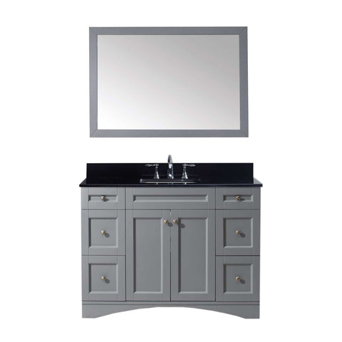 Image of Elise 48" Single Bathroom Vanity ES-32048-BGSQ-GR