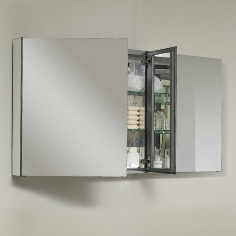 Image of Fresca 50" Wide x 26" Tall Bathroom Medicine Cabinet w/ Mirrors FMC8013