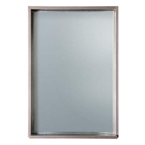 Image of Fresca Allier 22" Gray Oak Mirror with Shelf FMR8125GO